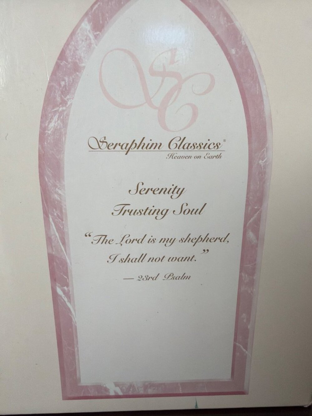 1999 Seraphim Classics Serenity Trusting Soul Angel Figurine NEW - Picture 11 of 16